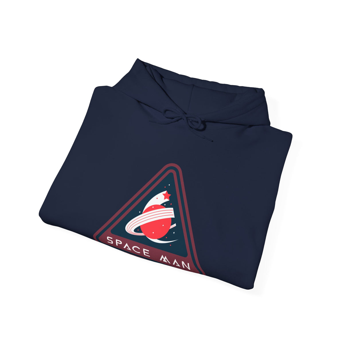Space Man Retro Sign Hoodie | Sci-Fi Apparel | WeLoveSciFi