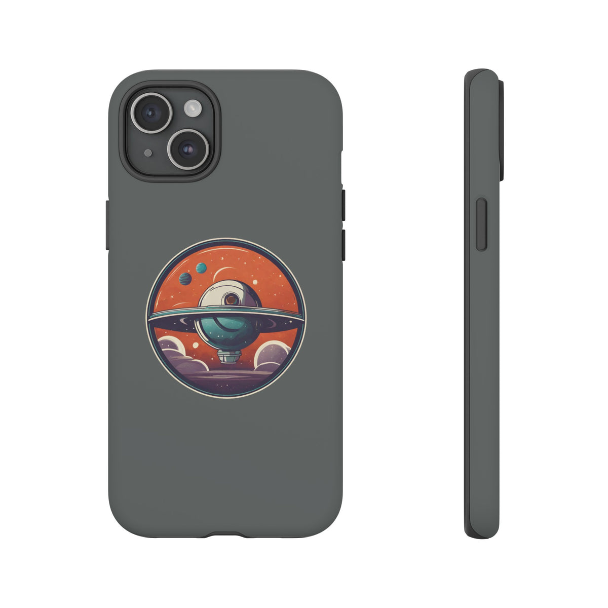 Space Art iPhone Cases - Unique Station No283 Mobile Covers