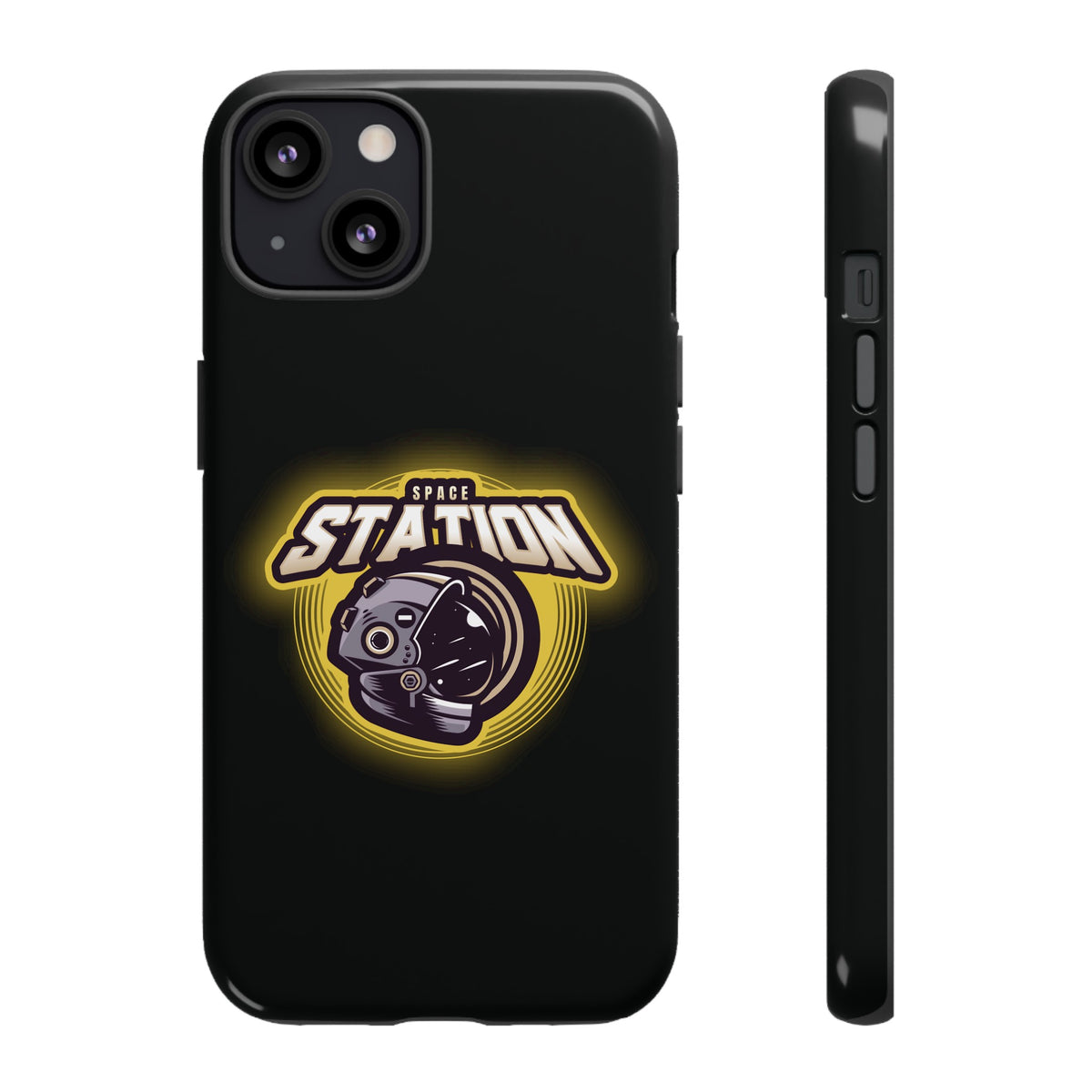 Space Station iPhone Cases Sci-Fi Tough Mobile Protection