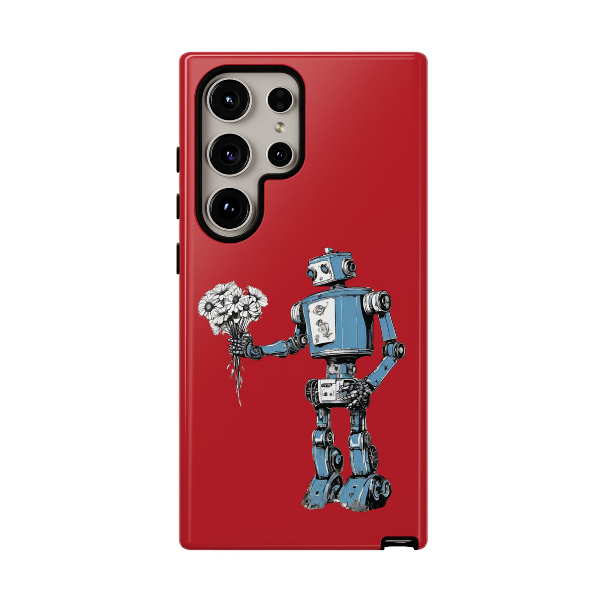 Maybe Baby Robot SpaceArt Tough Samsung Galaxy Mobile Cases
