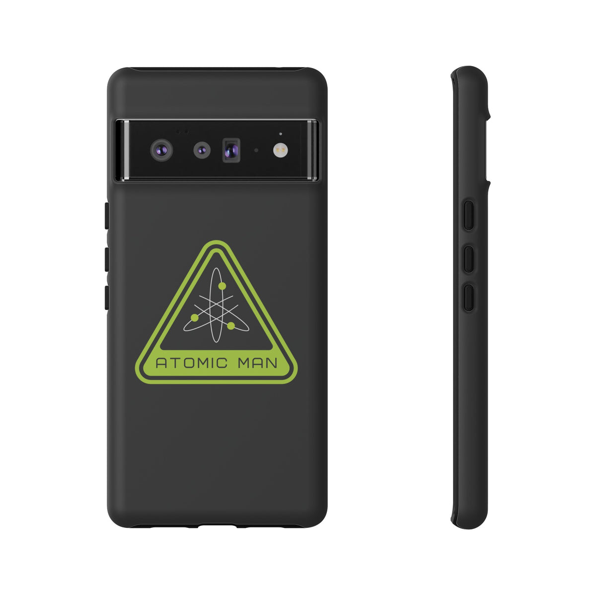 Atomic Man Retro Sign Sci-Fi Tough Google Pixel Mobile Cases