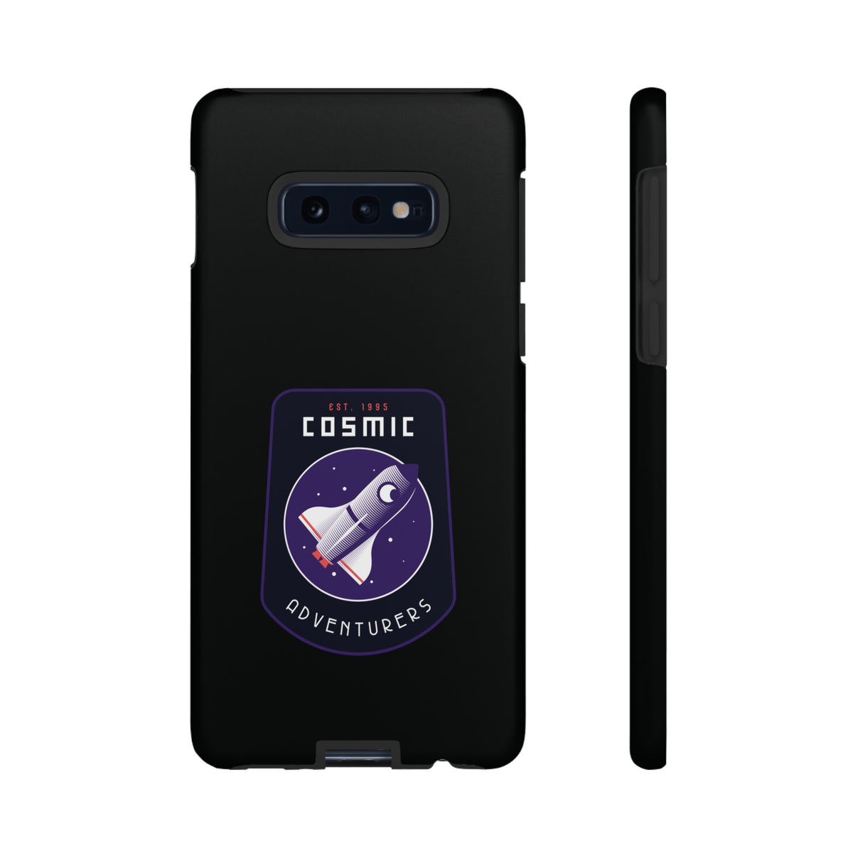 Cosmic Adventurers Sign Sci-Fi Samsung Galaxy Mobile Cases