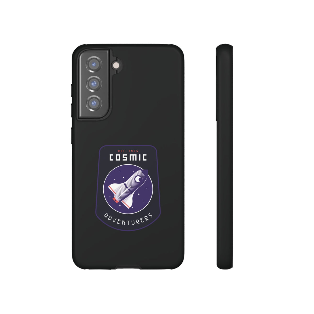 Cosmic Adventurers Sign Sci-Fi Samsung Galaxy Mobile Cases