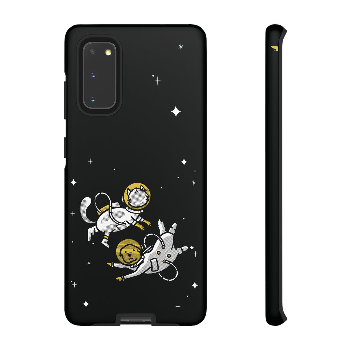 Astronaut Friends Dog Cat Sci-Fi Tough Samsung Galaxy