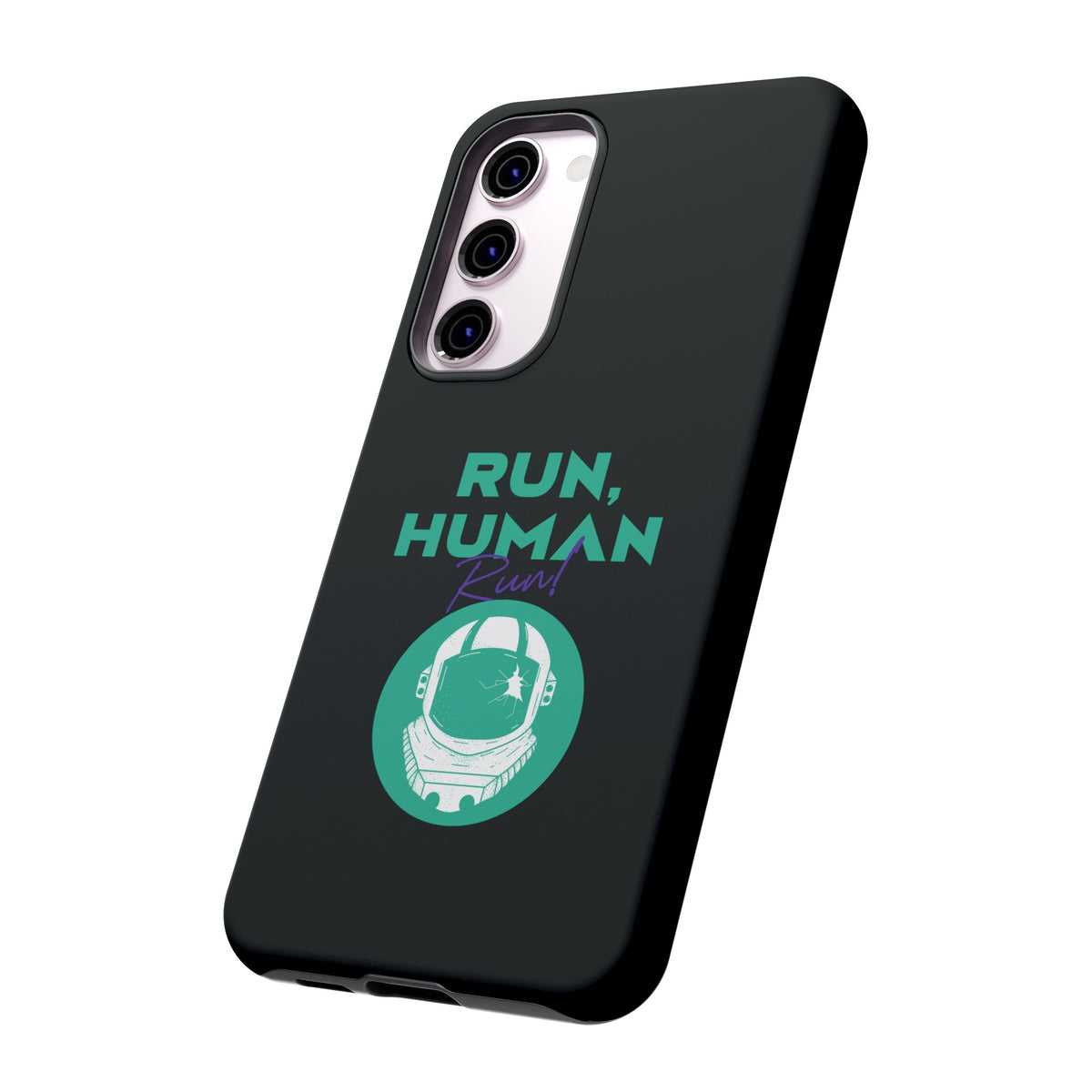 Run Human Run - Sci-Fi Tough Samsung Galaxy Mobile Cases