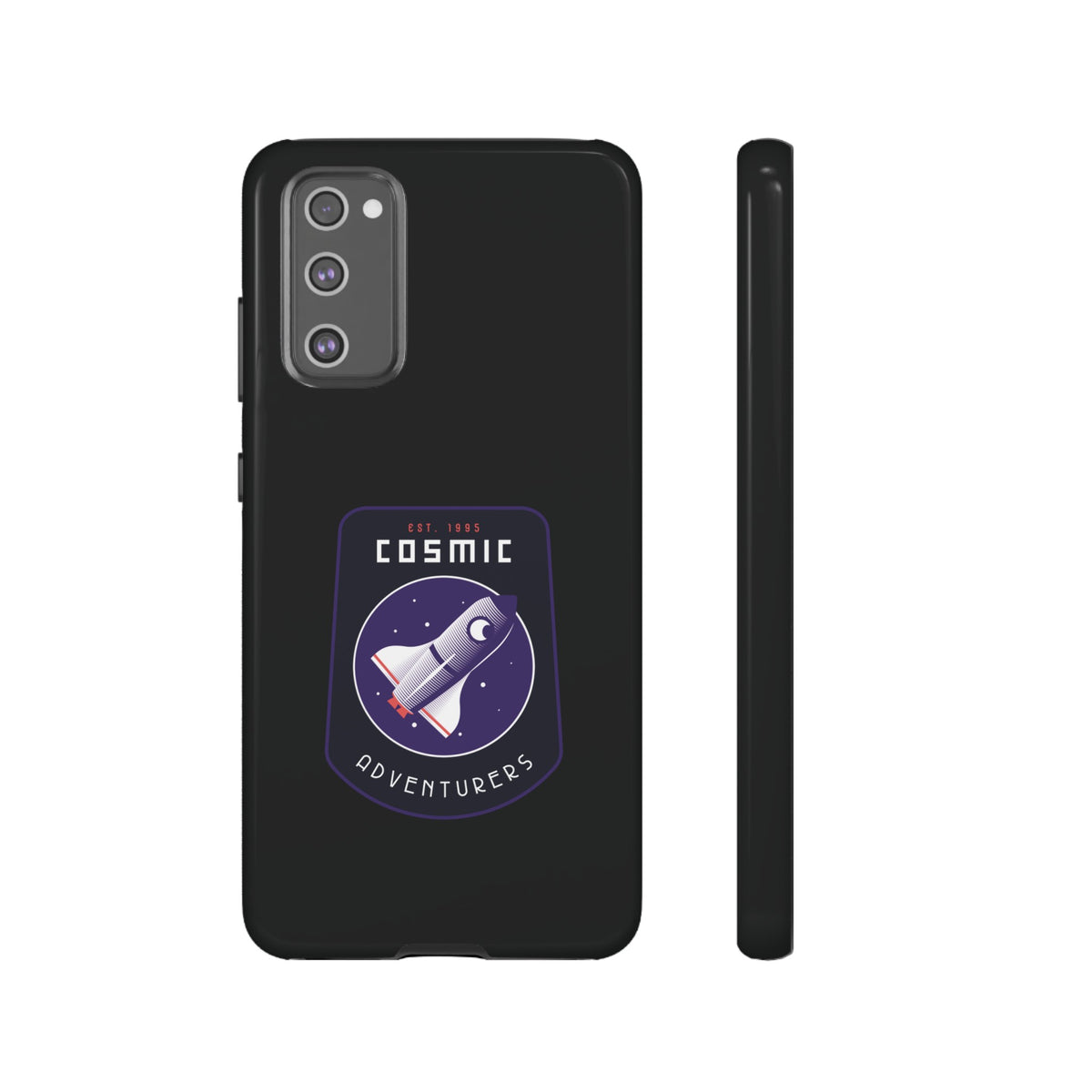 Cosmic Adventurers Sign Sci-Fi Samsung Galaxy Mobile Cases