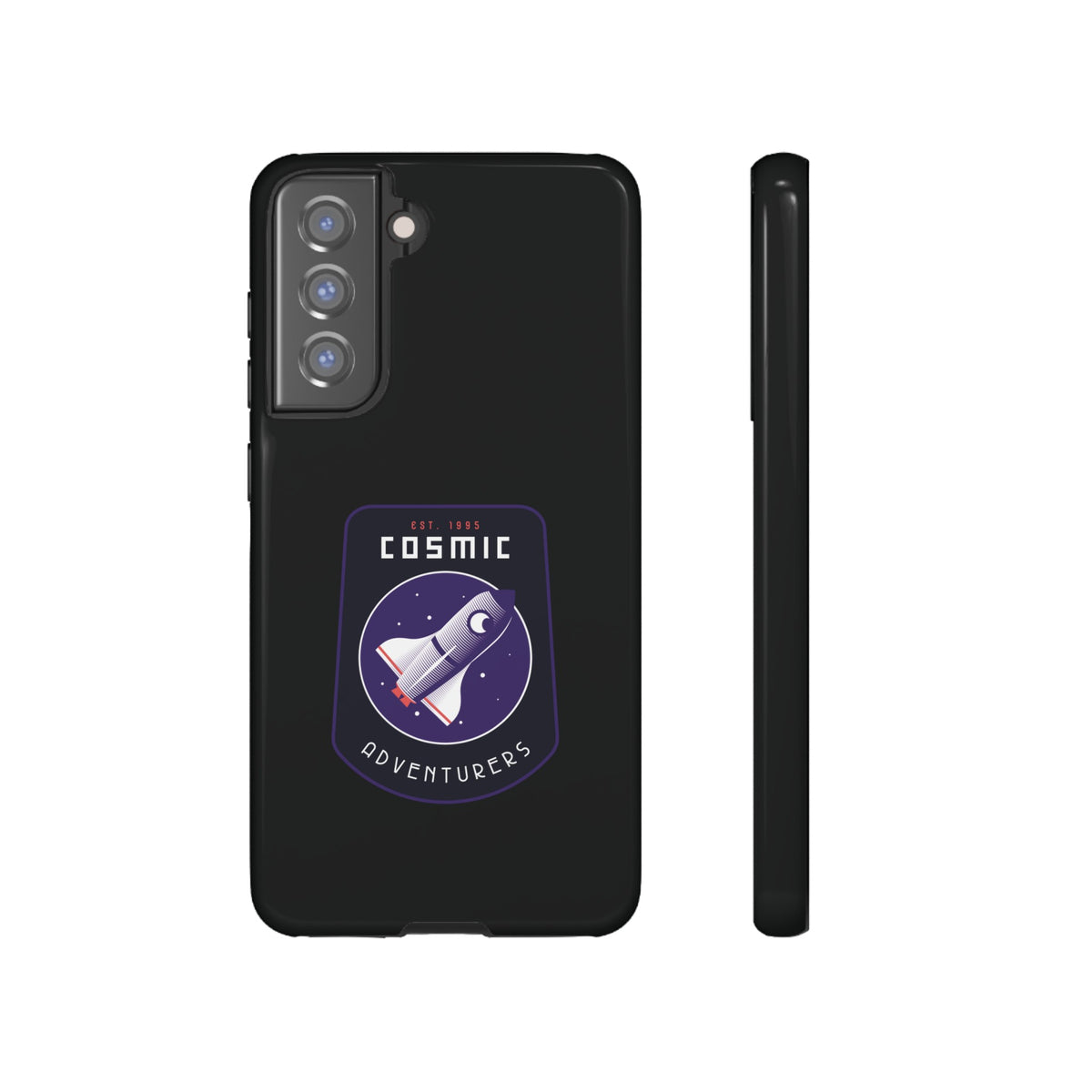 Cosmic Adventurers Sign Sci-Fi Samsung Galaxy Mobile Cases