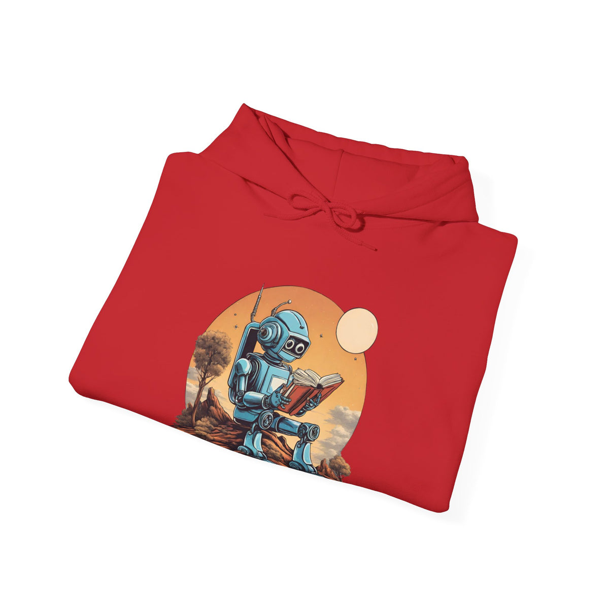 Sci-Fi Hoodie | Learn About Humans Robot Space Art