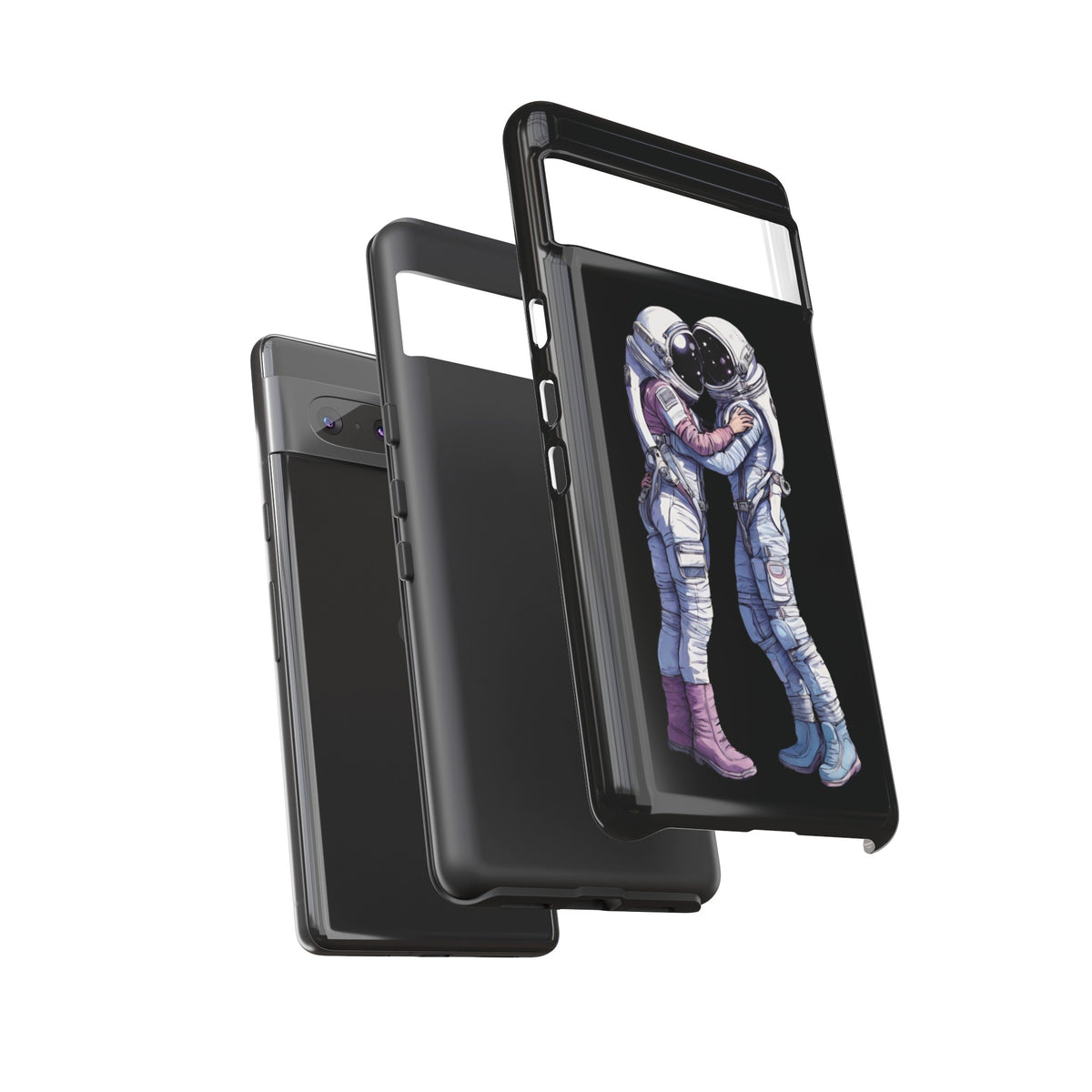 Until Next Time SpaceArt Astronaut Tough Google Pixel Mobile Cases-welovescifi.net