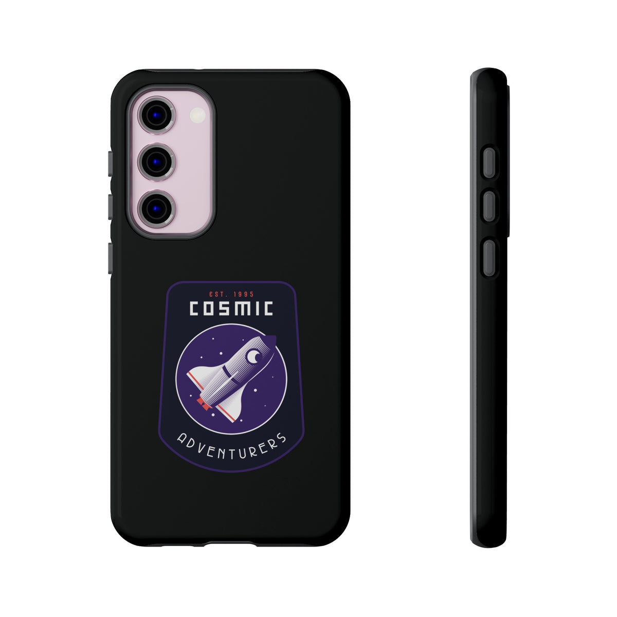 Cosmic Adventurers Sign Sci-Fi Samsung Galaxy Mobile Cases