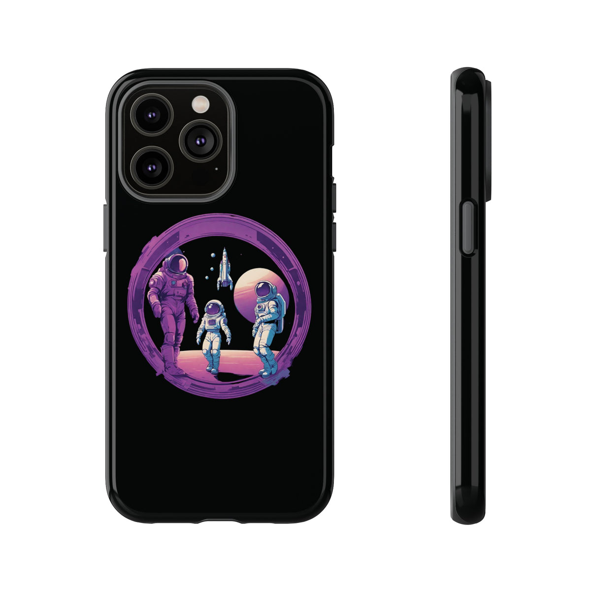 Family Business SpaceArt Sci-Fi Tough iPhone Mobile Cases