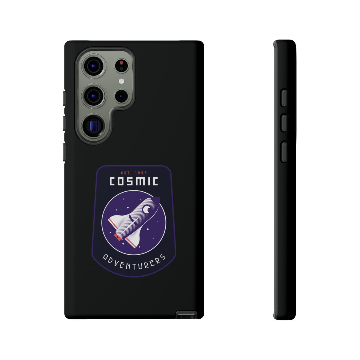 Cosmic Adventurers Sign Sci-Fi Samsung Galaxy Mobile Cases