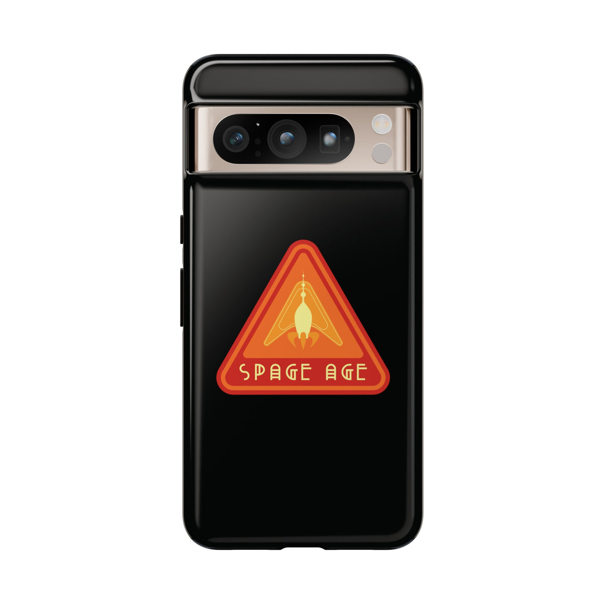 Space Age Retro Sign Sci-Fi Tough Google Pixel Mobile Cases