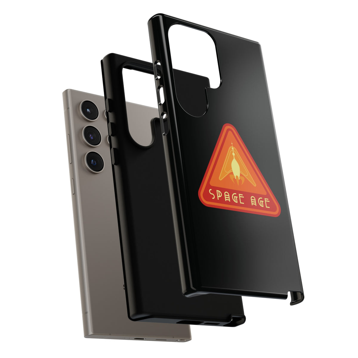 Space Age Retro Sign Samsung Galaxy Cases