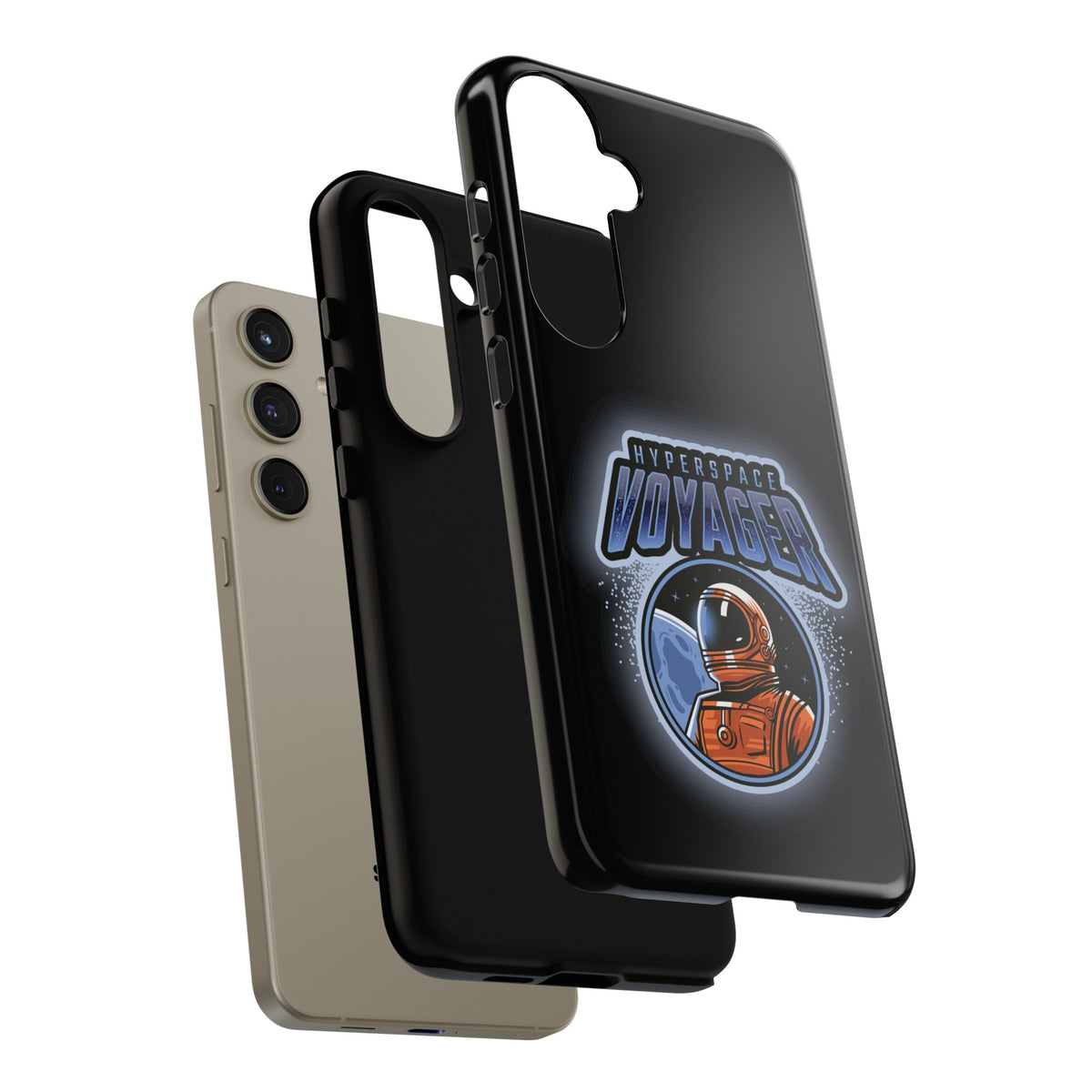 Voyager Astronaut Sci-Fi Tough Samsung Galaxy Mobile Cases