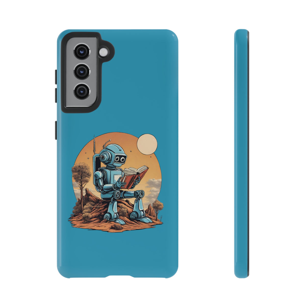 Robot SpaceArt Tough Samsung Galaxy Mobile Cases - We Love