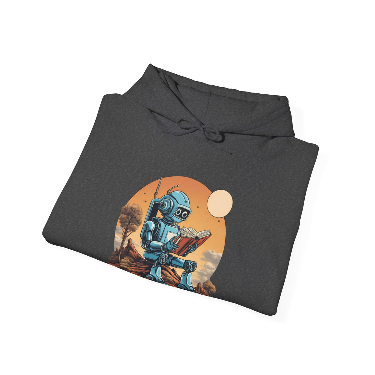 Sci-Fi Hoodie | Learn About Humans Robot Space Art