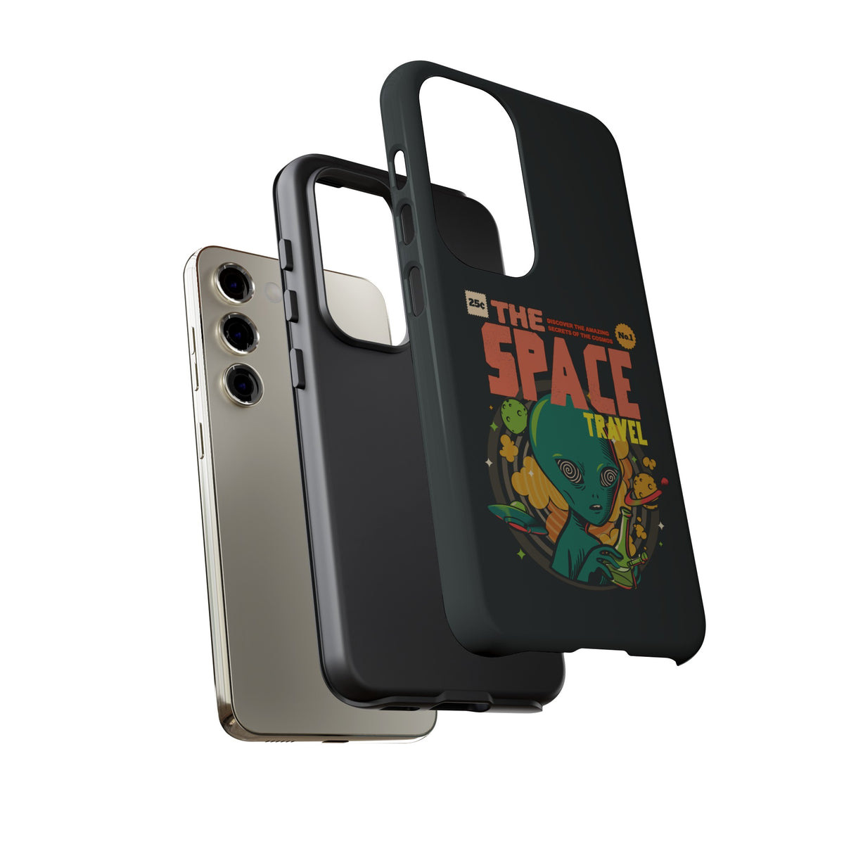 Sci Fi Galaxy Case | Space Travel Comic UFO Samsung Cover