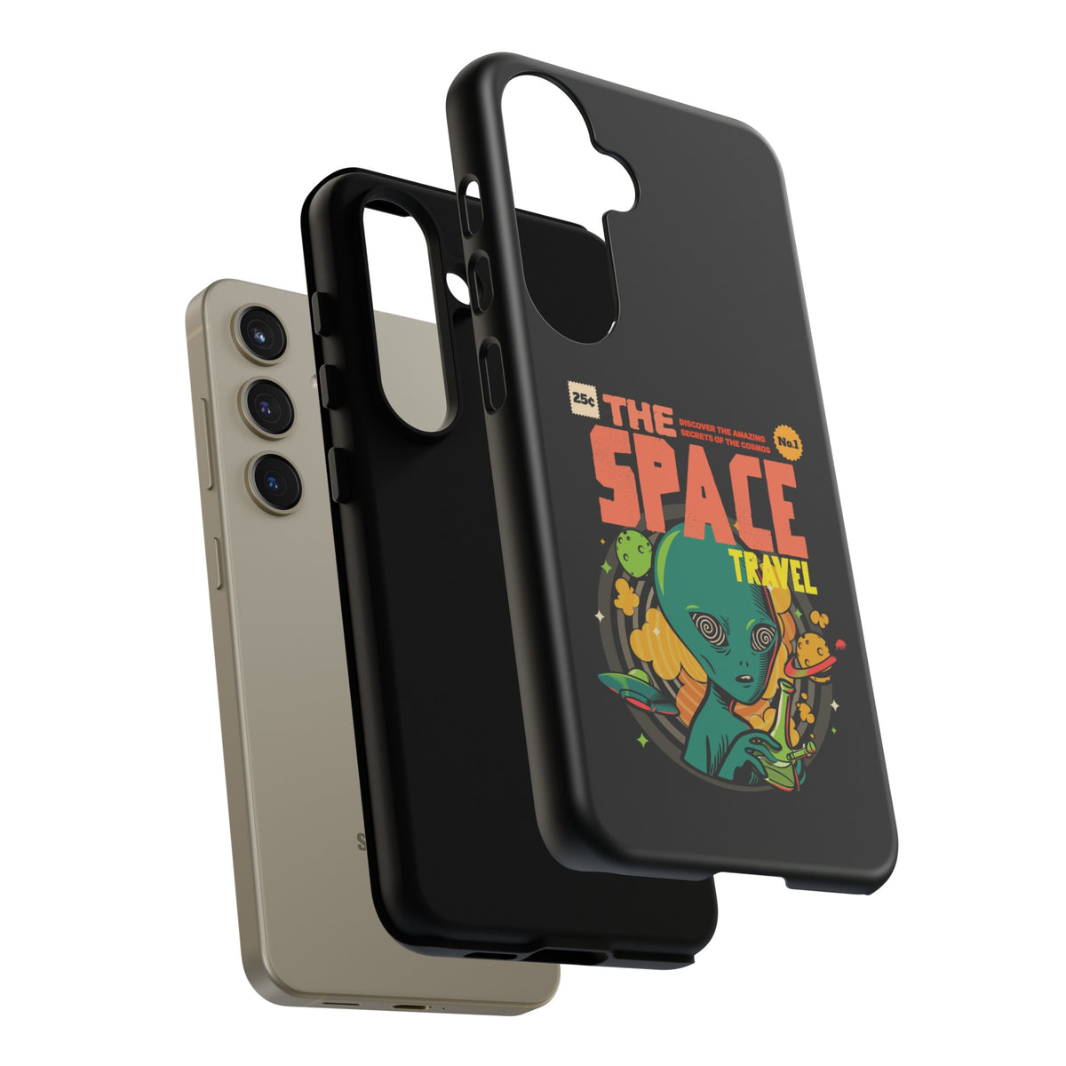 Sci Fi Galaxy Case | Space Travel Comic UFO Samsung Cover