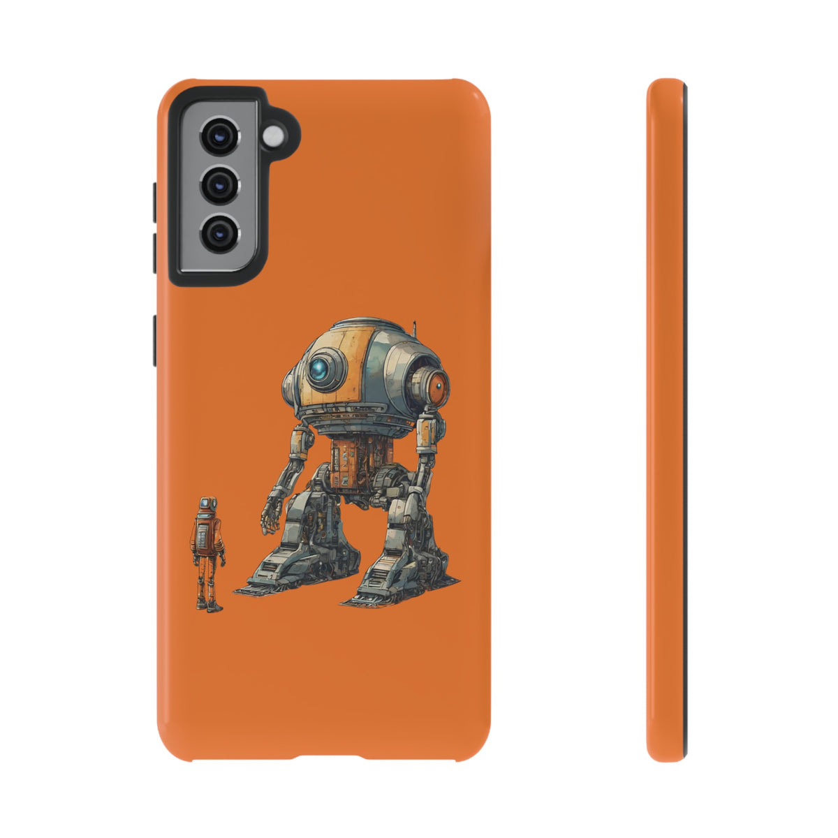 Robot Space Art Galaxy Mobile Cases | Look at Me Robot