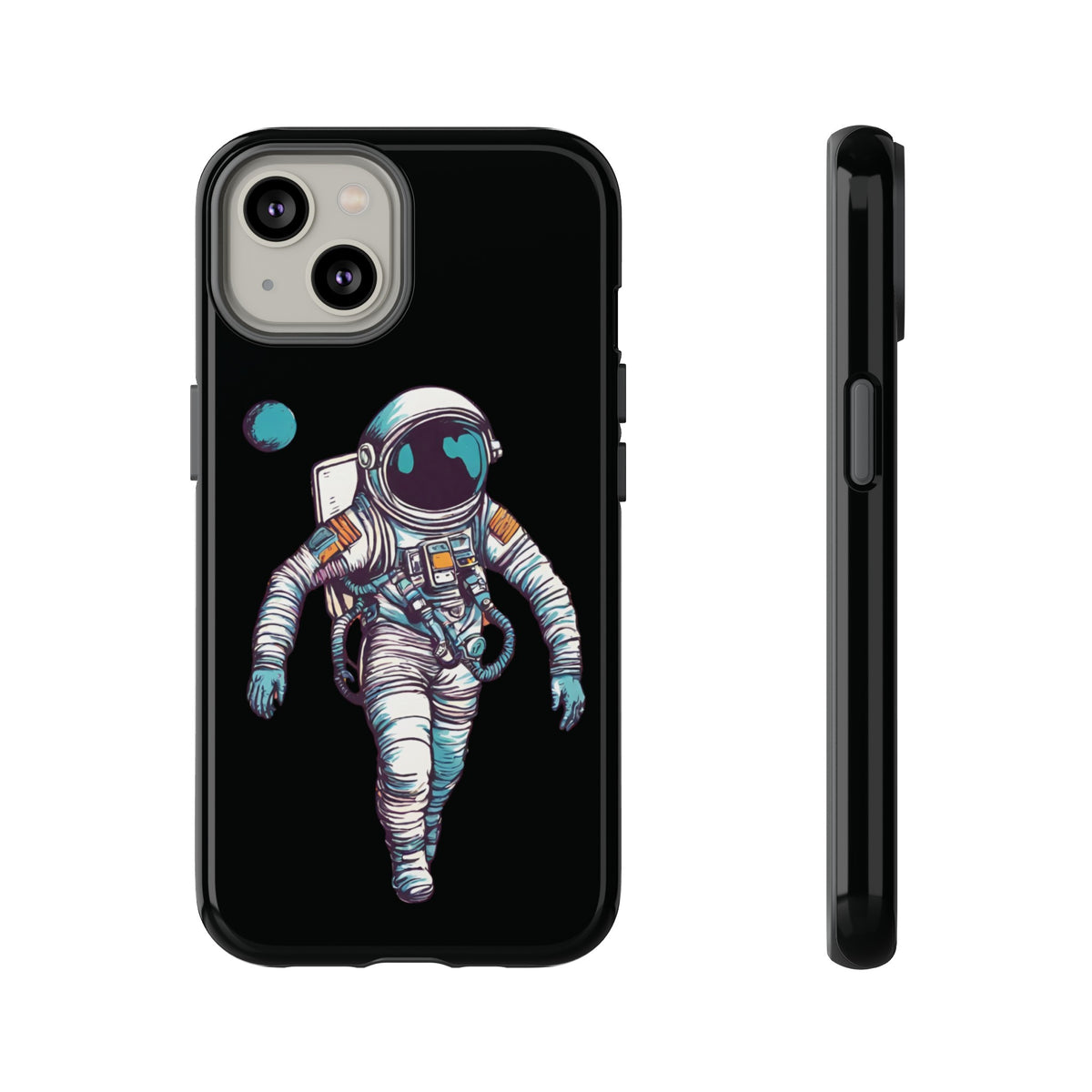 Mini Me Astronaut Spaceart Sci-Fi Tough iPhone Mobile Cases