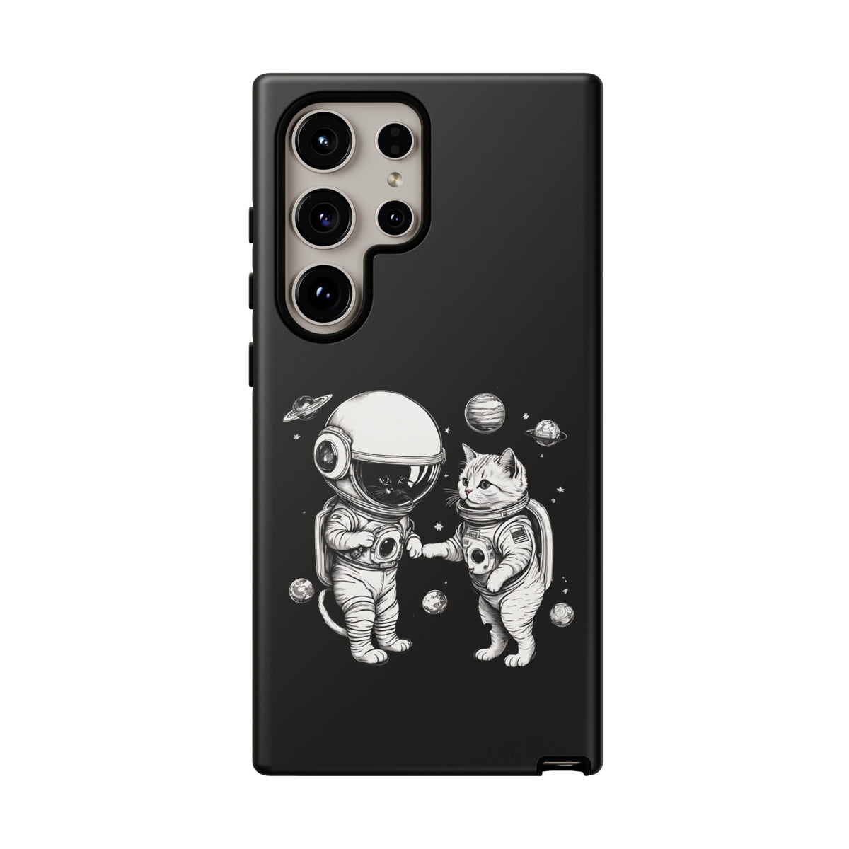 Space Kittie Samsung Galaxy Cases Tough Astronaut Cat Cover