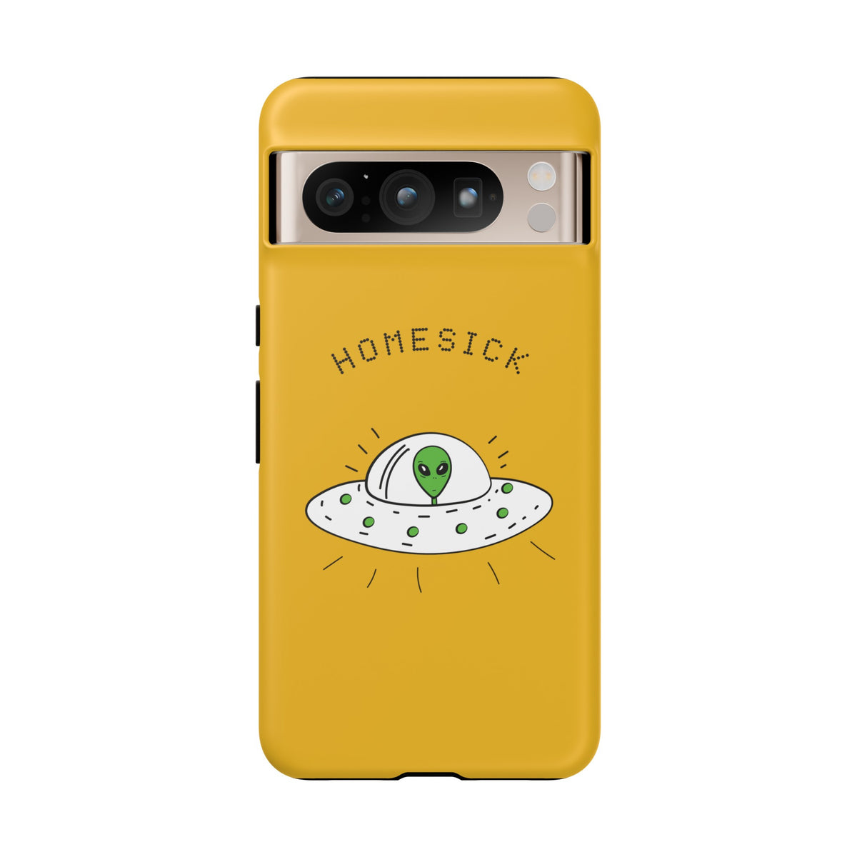 Funny UFO Google Pixel Cases Homesick Sci-Fi Design