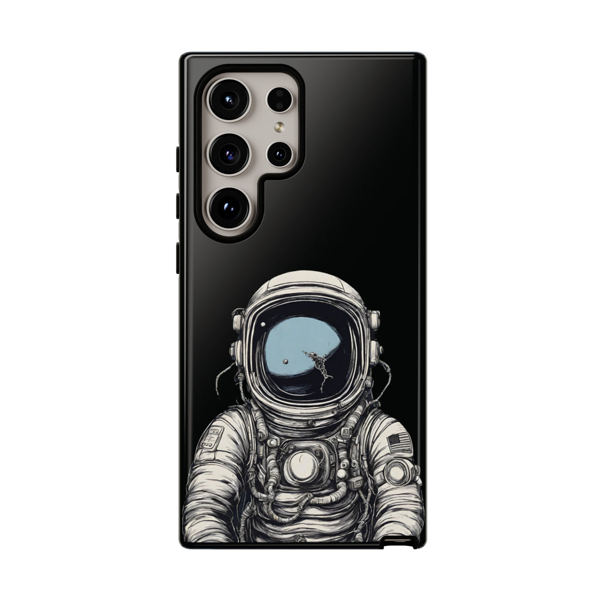 Astronaut SpaceArt Tough Samsung Galaxy Mobile Cases-welove