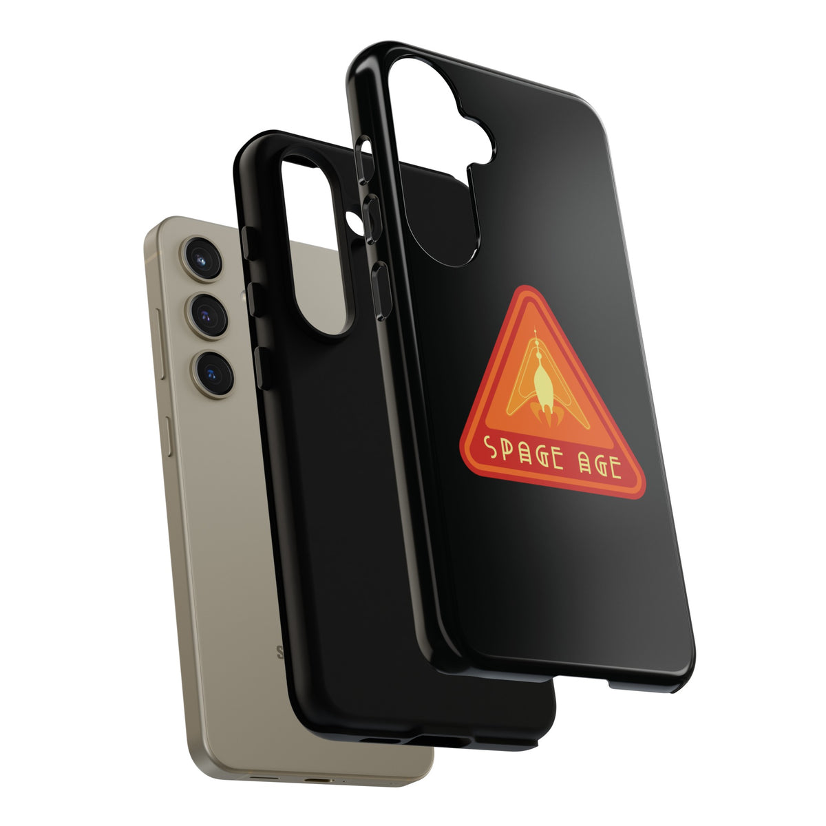 Space Age Retro Sign Samsung Galaxy Cases