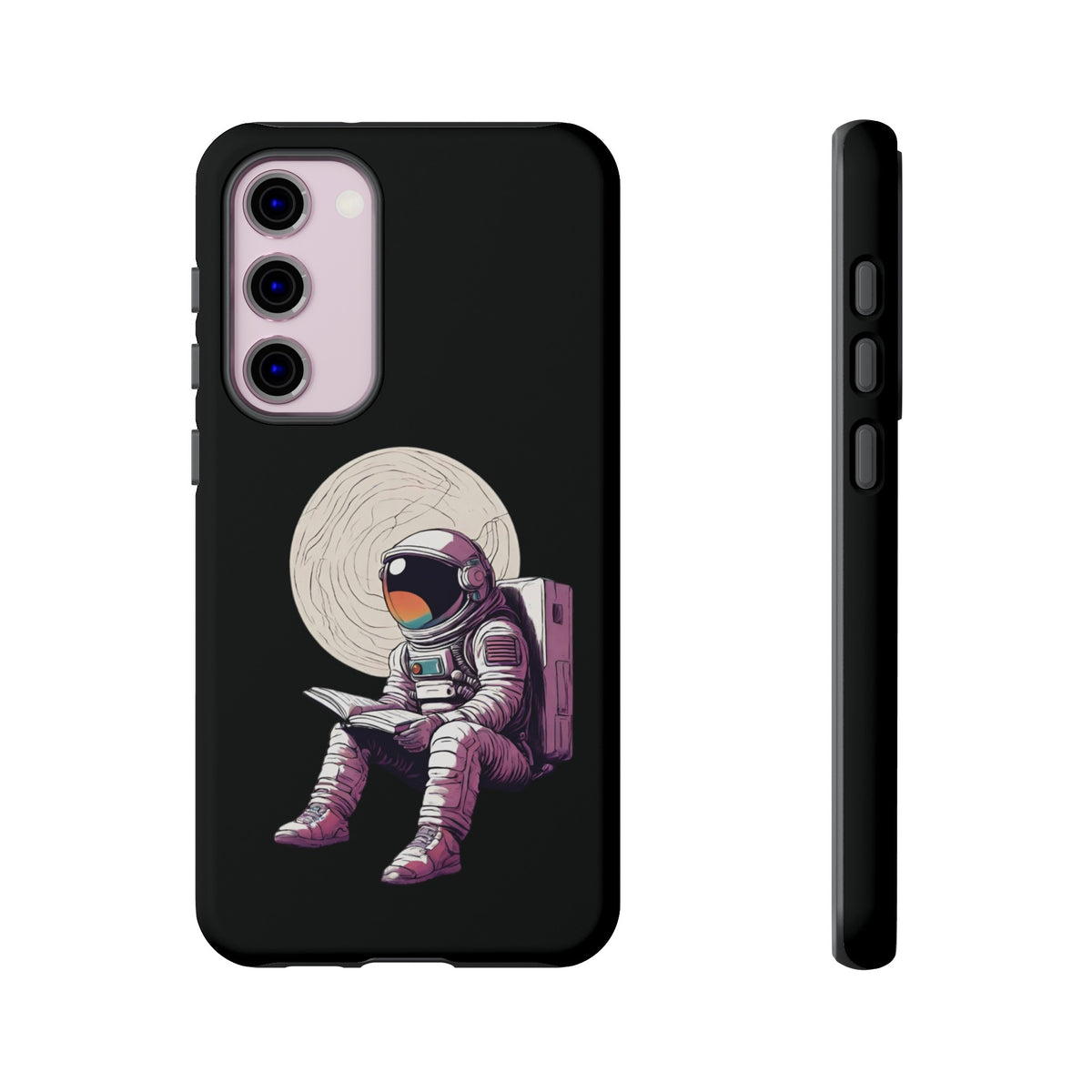 Space Art Samsung Galaxy Mobile Cases | Astronaut Design