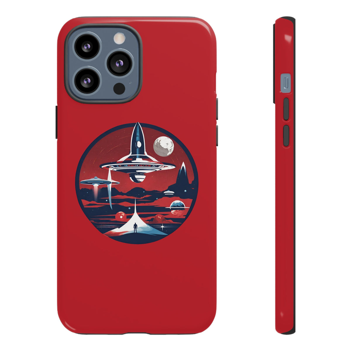 Space Art iPhone Cases | Sci-Fi Tough Mobile covers