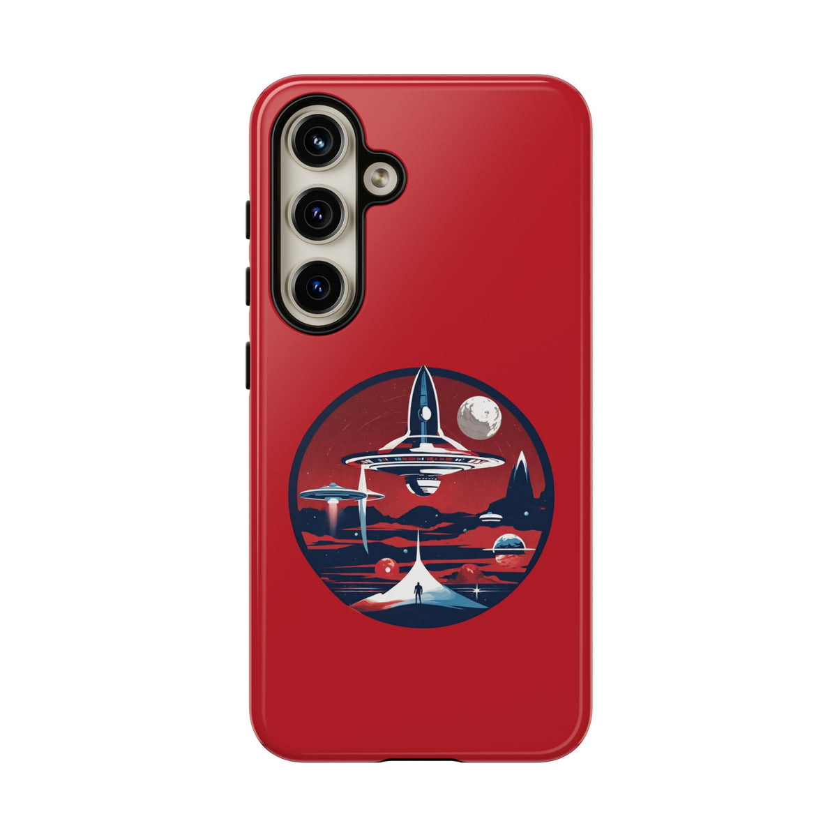 Space Art Mobile Case | Let's Escape Astronaut