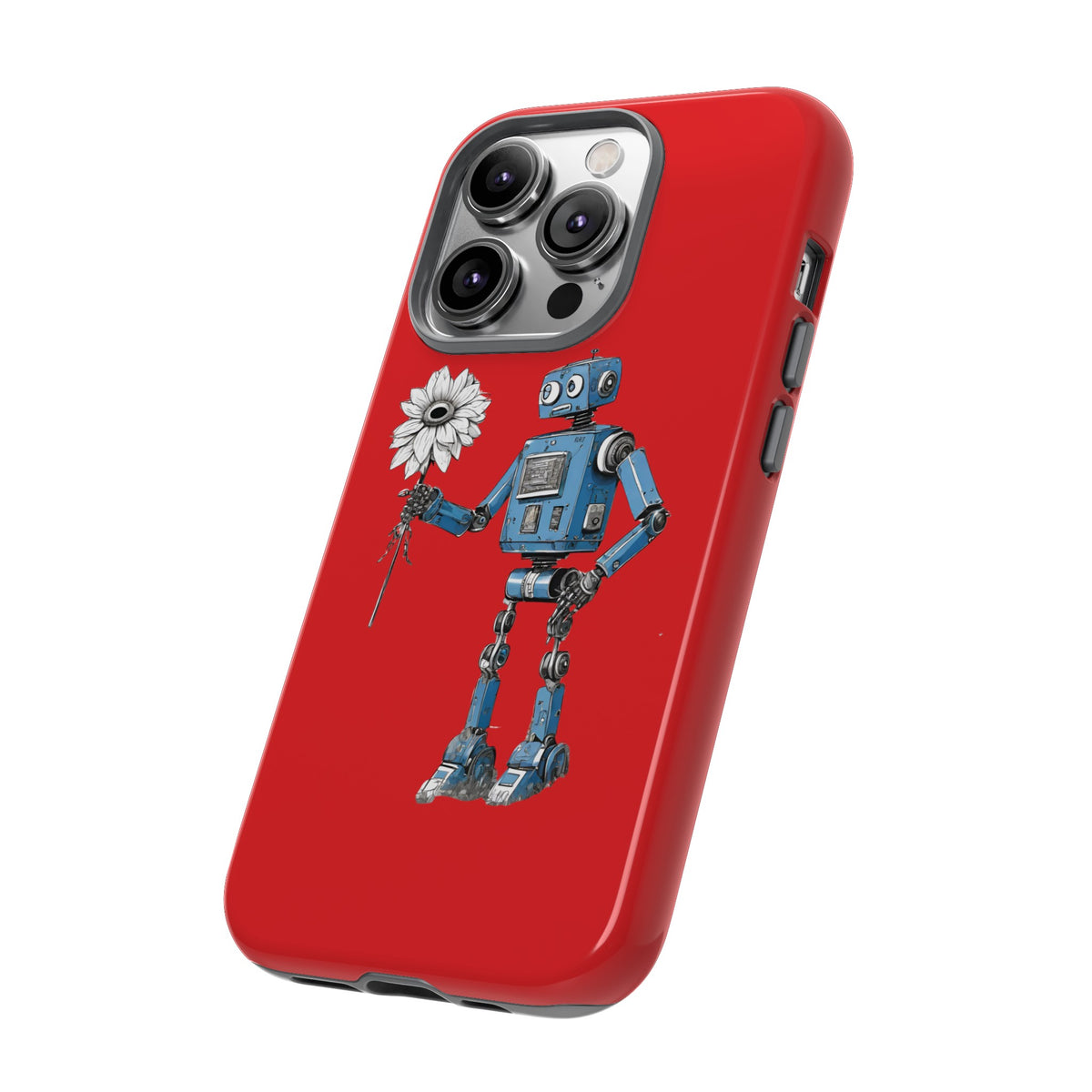 Maybe Baby Robot Spaceart Tough iPhone Mobile Cases