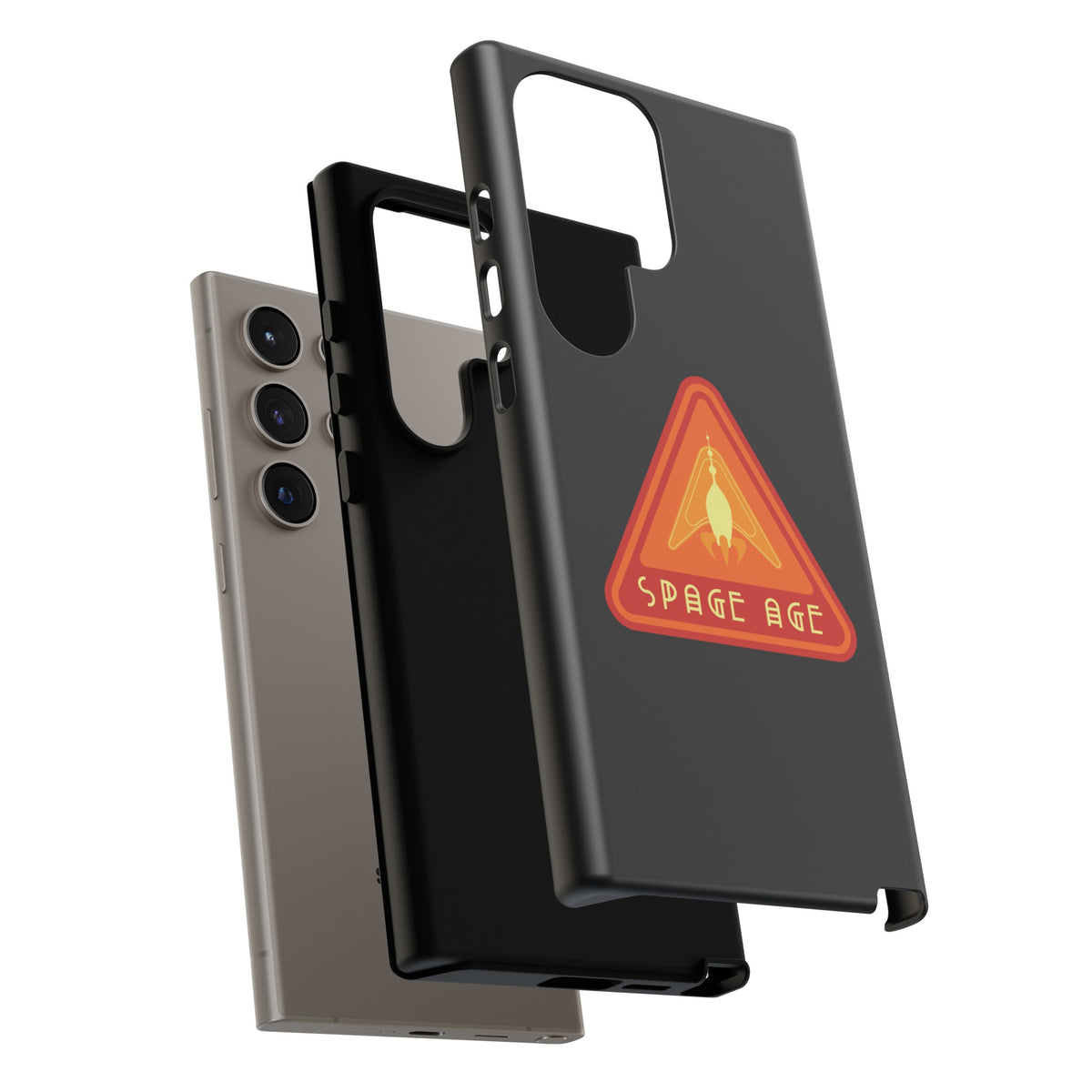 Space Age Retro Sign Samsung Galaxy Cases