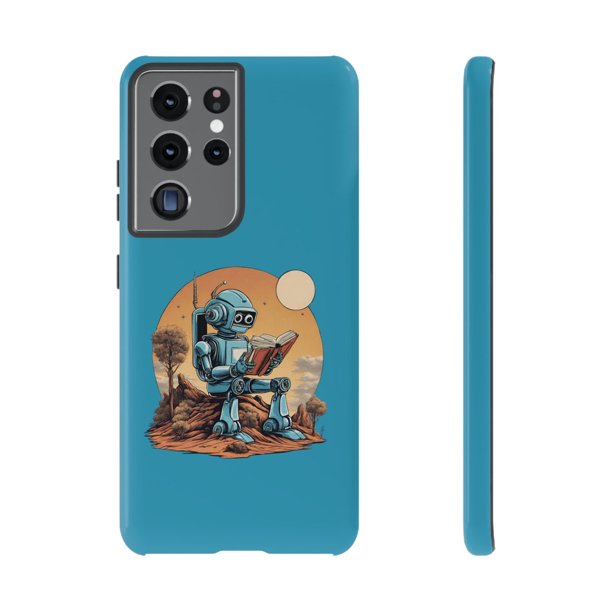 Robot SpaceArt Tough Samsung Galaxy Mobile Cases - We Love