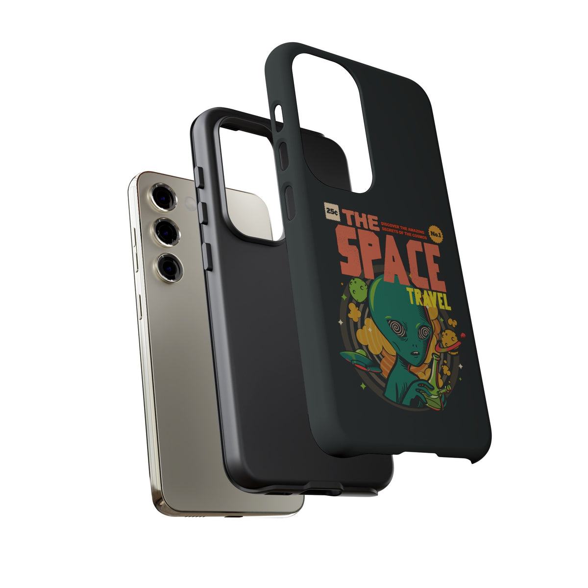 Sci Fi Galaxy Case | Space Travel Comic UFO Samsung Cover