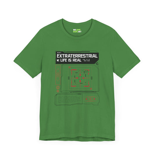 Exraterrestrial Life Is Real UFO Sci-Fi T-Shirt-welovescifi