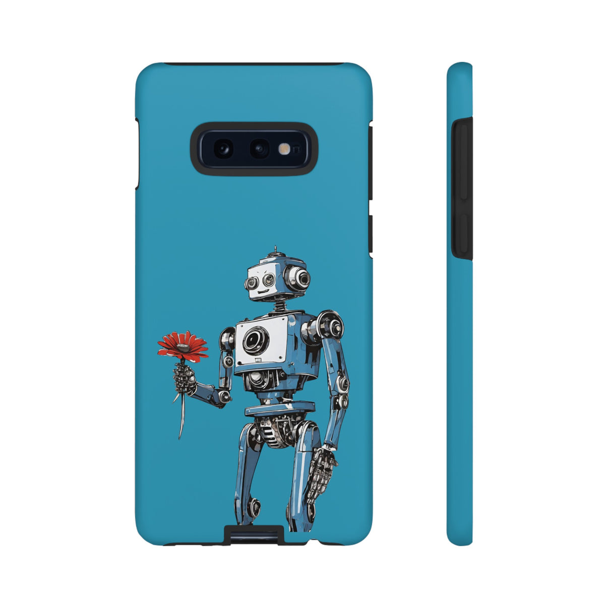 You Never Bring Me Flowers Robot SpaceArt Tough Samsung Galaxy Mobile Cases-welovescifi.net