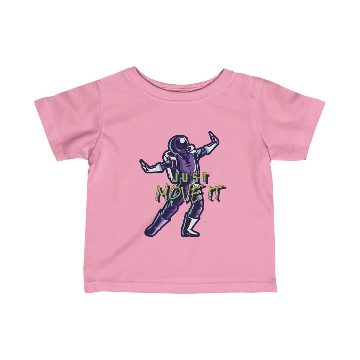 Just Move It - Funny Astronaut Tee for Infants | WeLoveSciFi