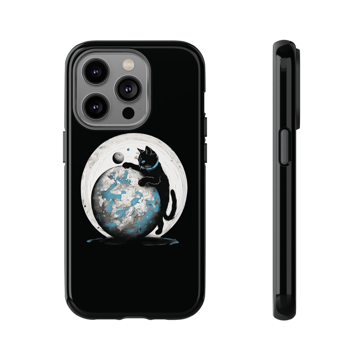 Space Player Cat Tough iPhone Mobile Cases - We Love SciFi