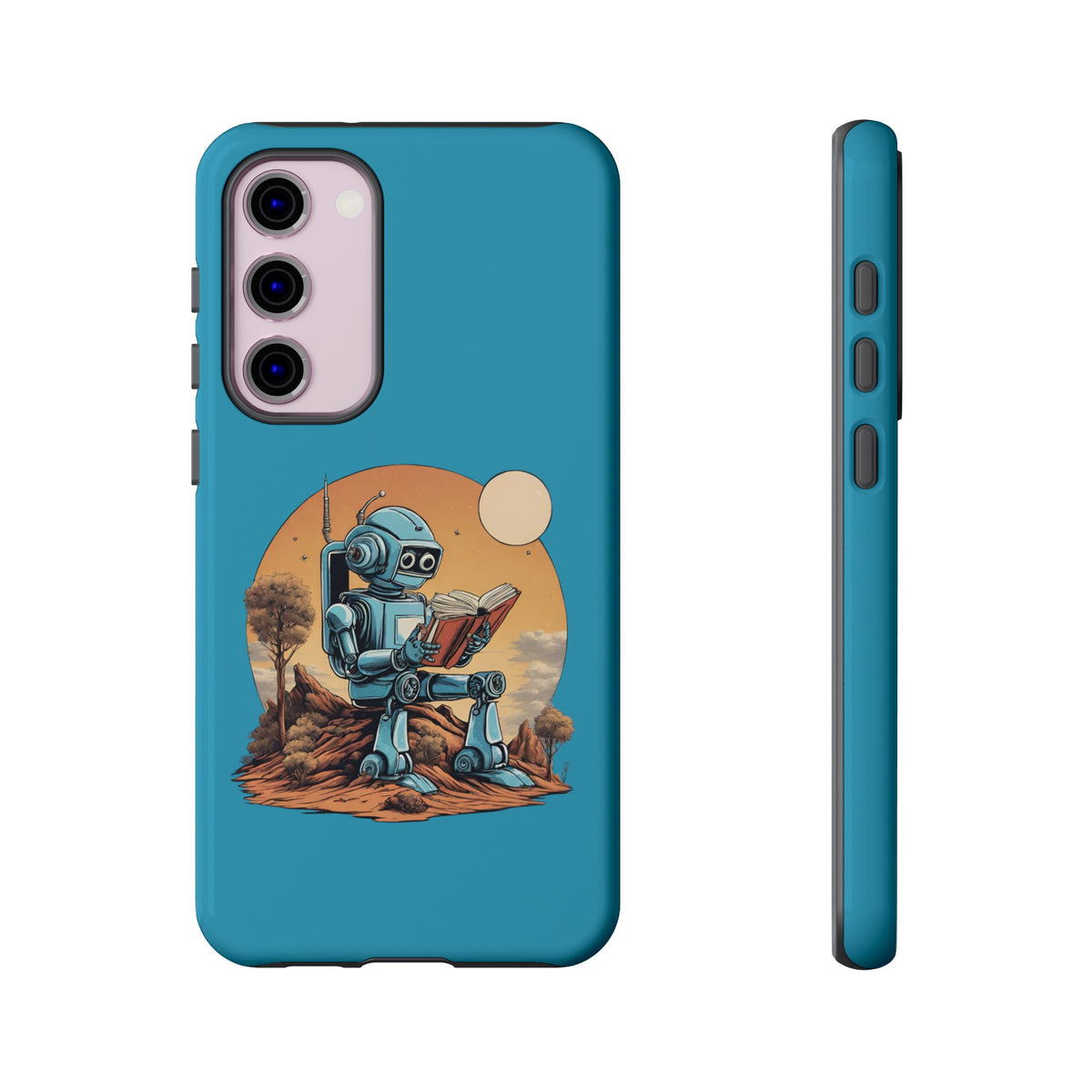 Robot SpaceArt Tough Samsung Galaxy Mobile Cases - We Love