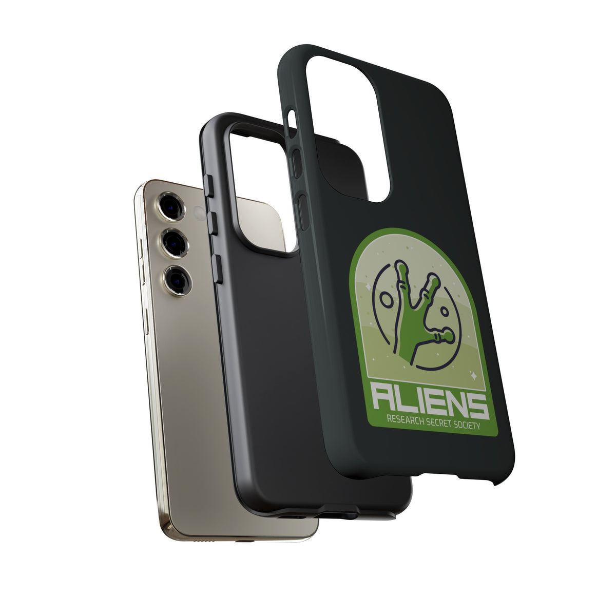 Aliens UFO Tough Samsung Galaxy Mobile Cases-welovescifi