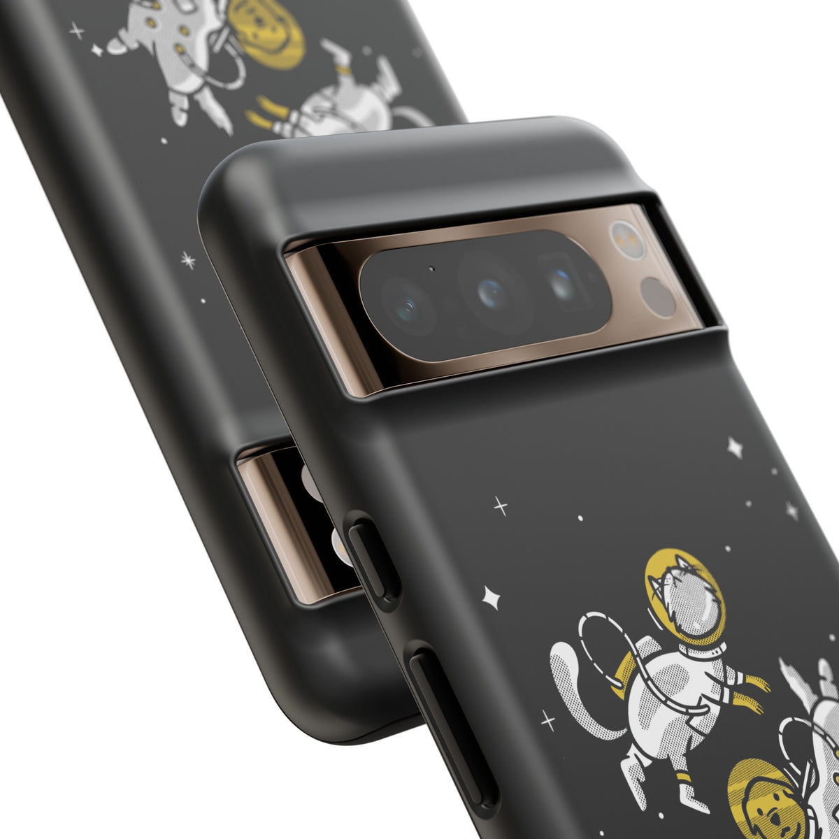 Astronaut Google Pixel Case | Funny Dog and Cat Sci-Fi