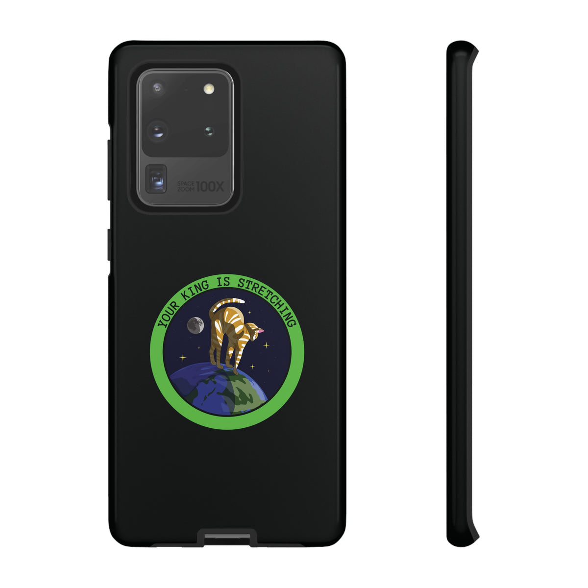 Your King Is Stretching Funny UFO Tough Samsung Galaxy Mobile Cases-welovescifi.net