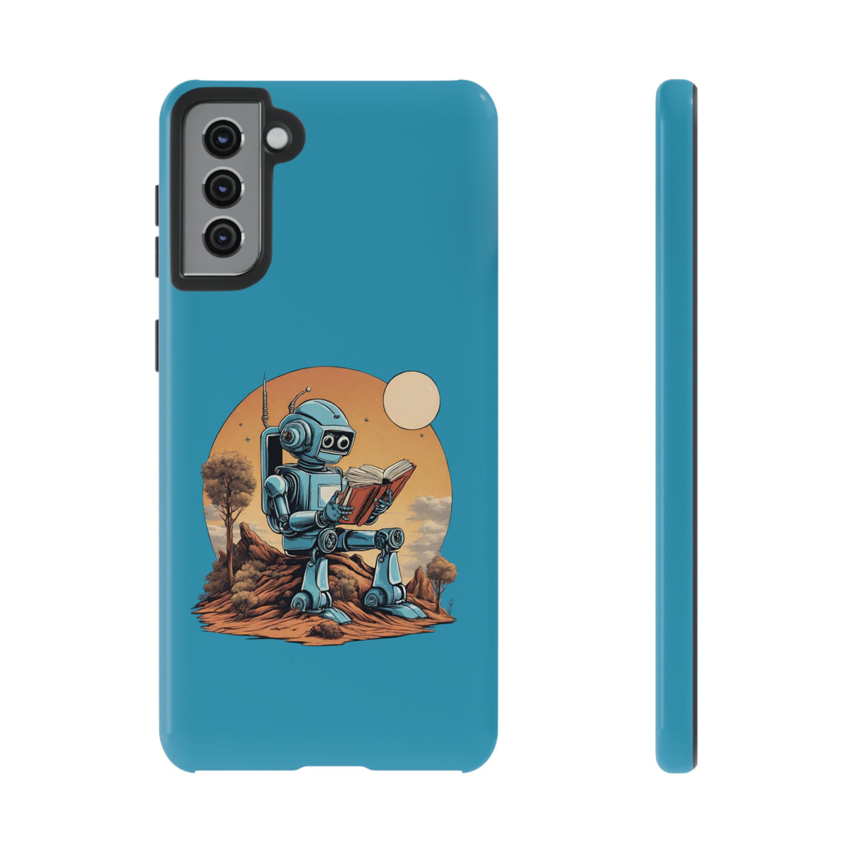 Robot SpaceArt Tough Samsung Galaxy Mobile Cases - We Love