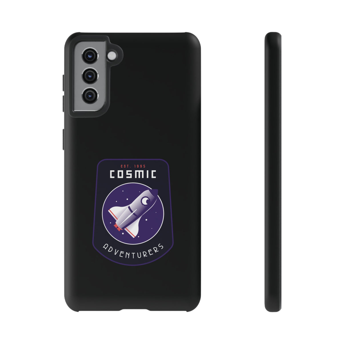 Cosmic Adventurers Sign Sci-Fi Samsung Galaxy Mobile Cases