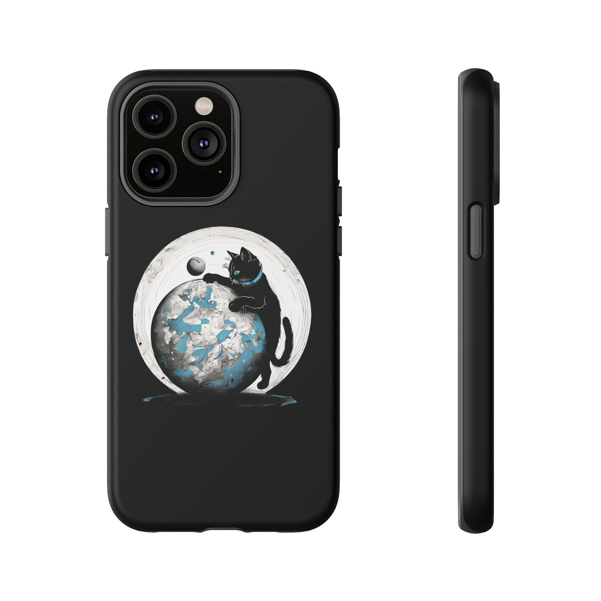 Space Player Cat Tough iPhone Mobile Cases - We Love SciFi