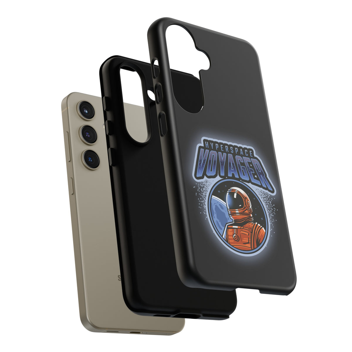 Voyager Astronaut Sci-Fi Tough Samsung Galaxy Mobile Cases