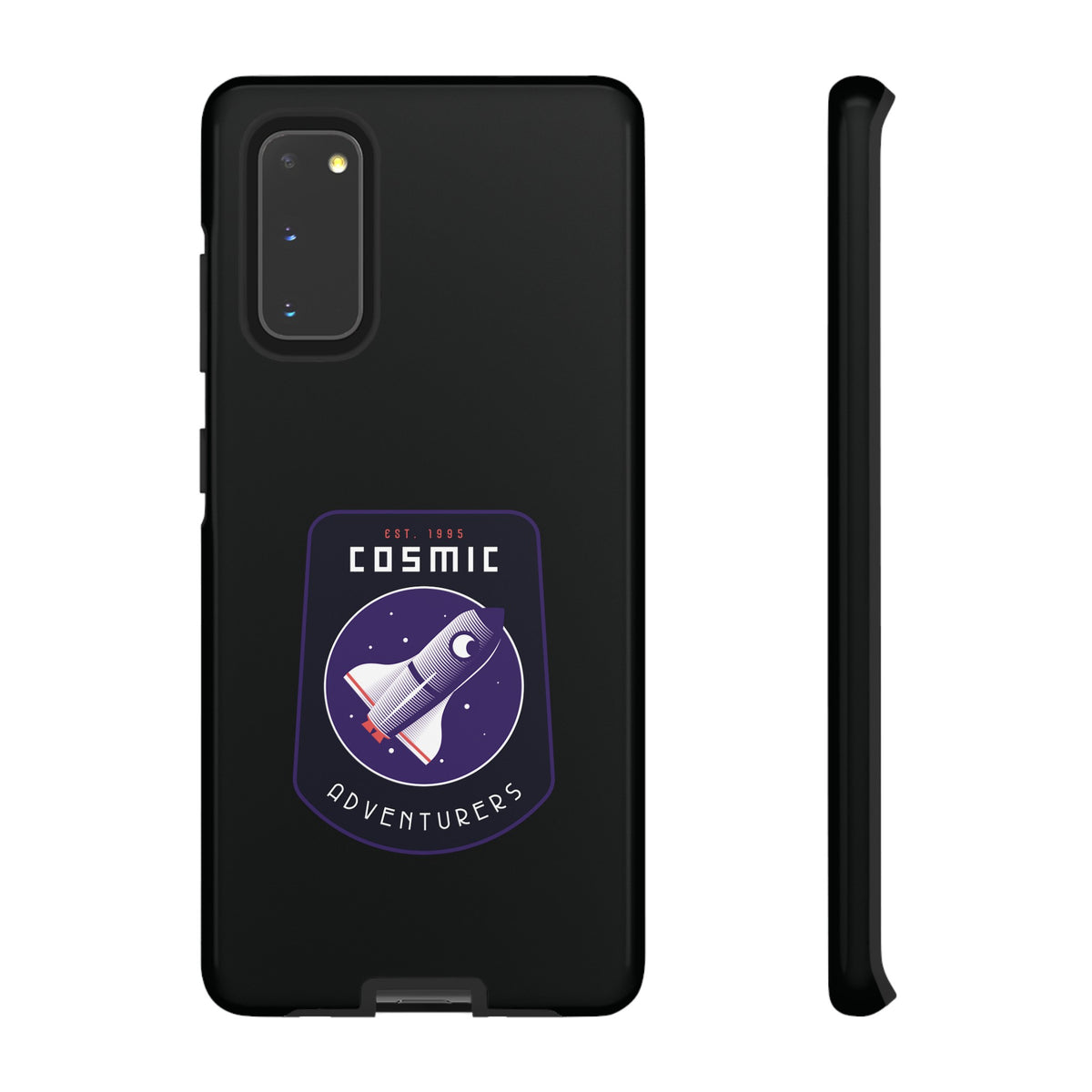 Cosmic Adventurers Sign Sci-Fi Samsung Galaxy Mobile Cases