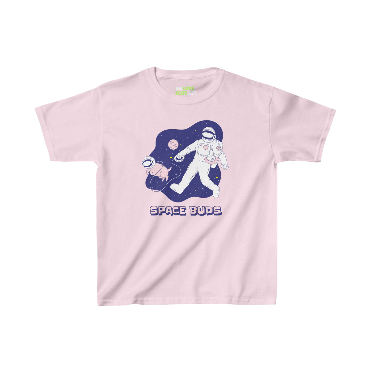 Space Buds Tee - Kids' Funny Astronaut Heavy Cotton™ Shirt